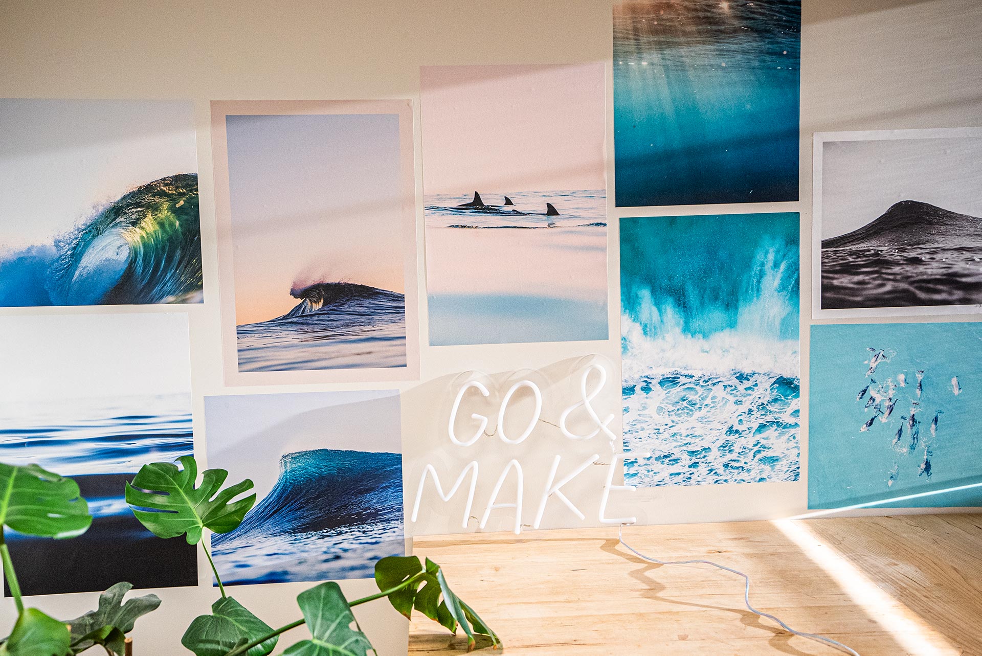 OCEAN MOODBOARD — WALL DECALS ᴺᴱᵂ