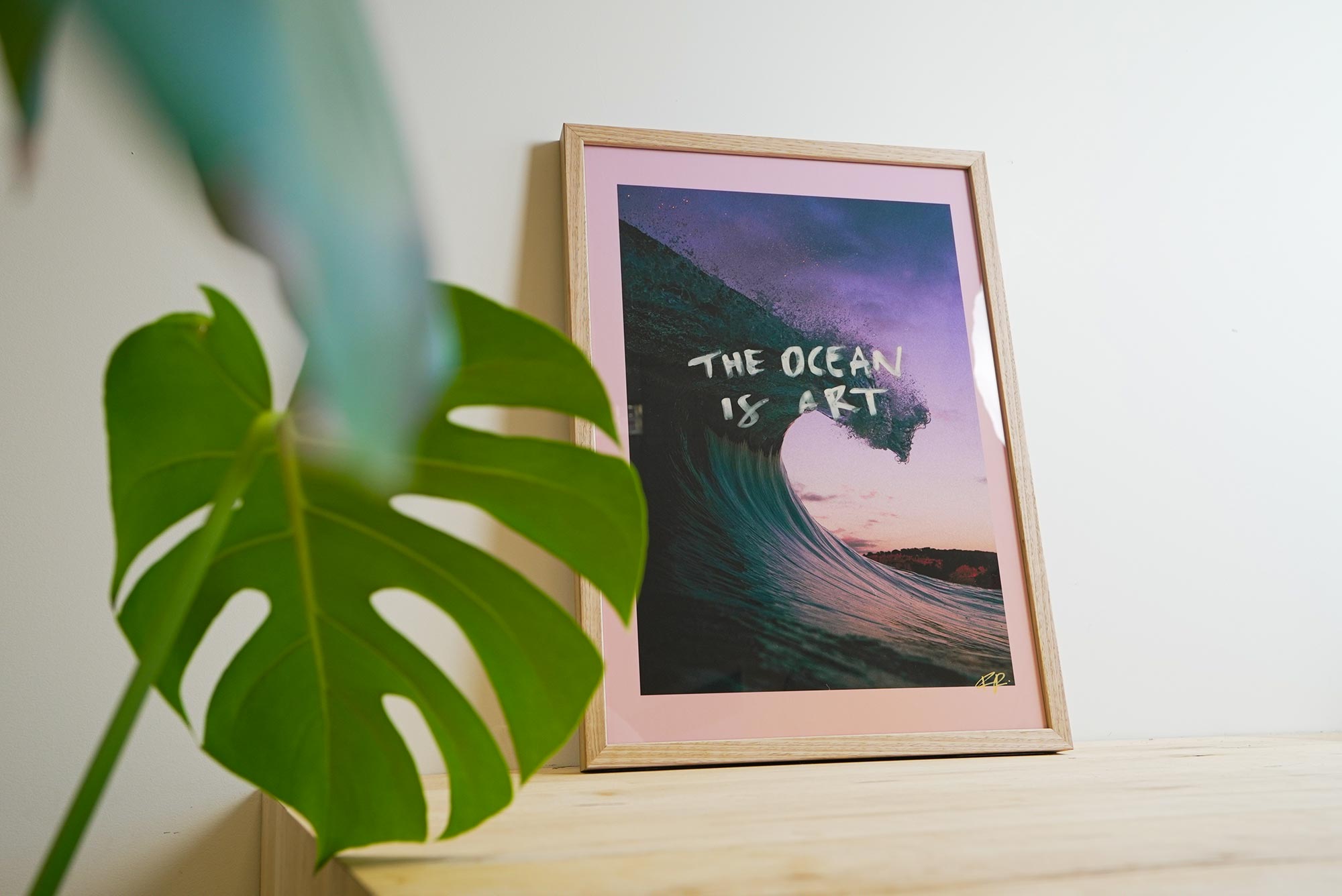 THE OCEAN IS ART