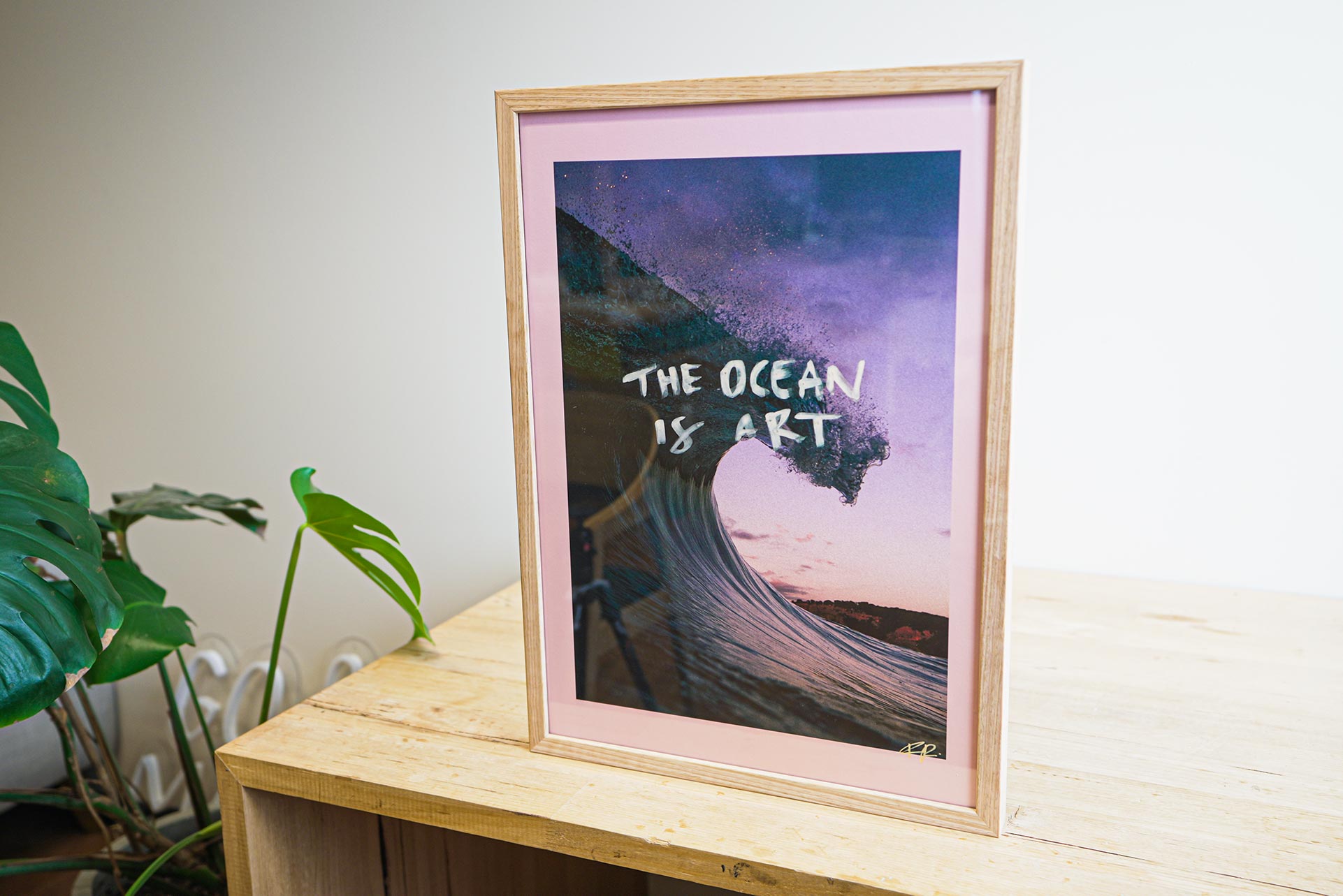 THE OCEAN IS ART