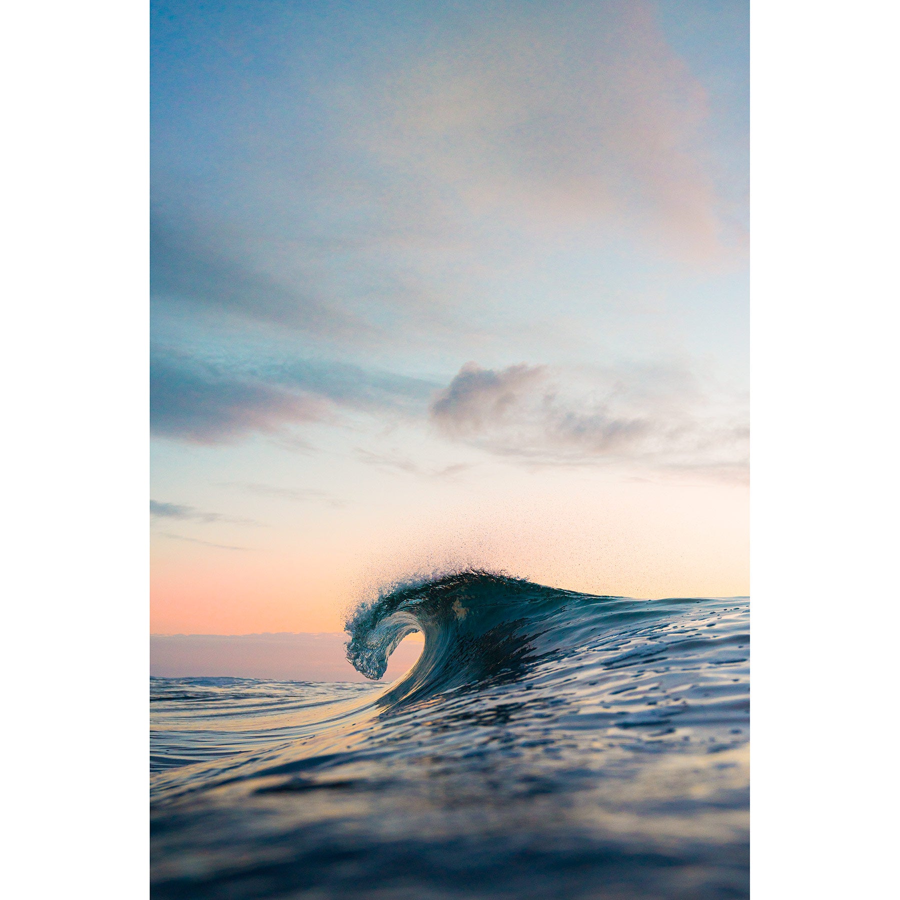 WAVE PORTRAIT — 5:42am