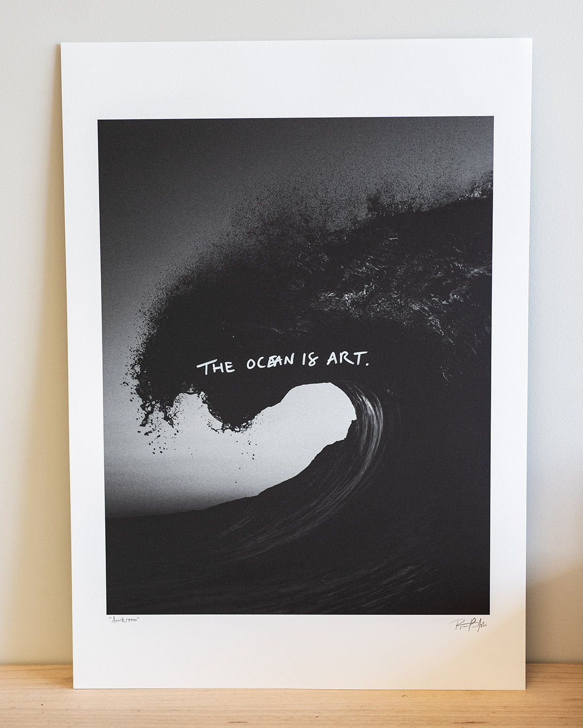 darkroom (the ocean is art—original)
