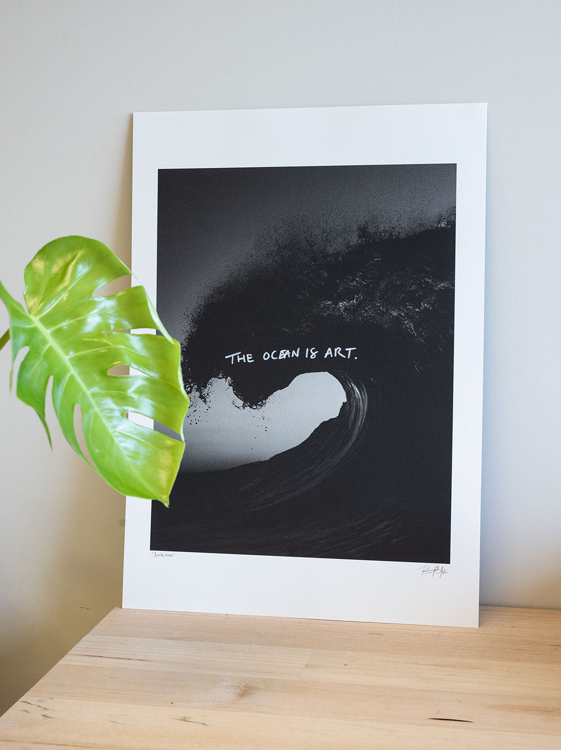 darkroom (the ocean is art—original)