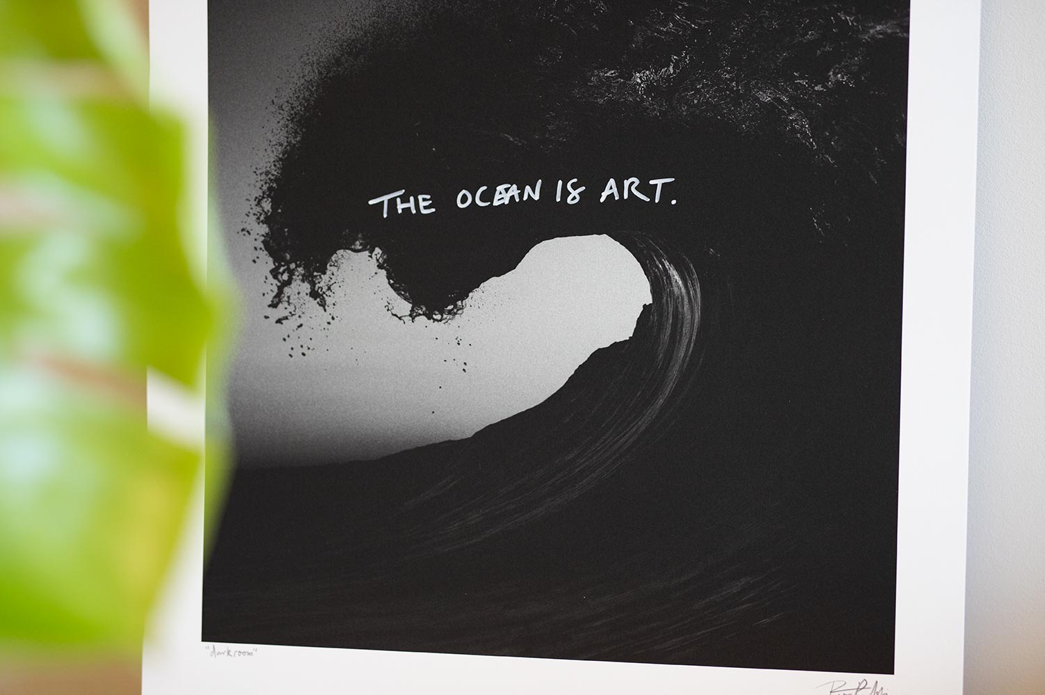 darkroom (the ocean is art—original)