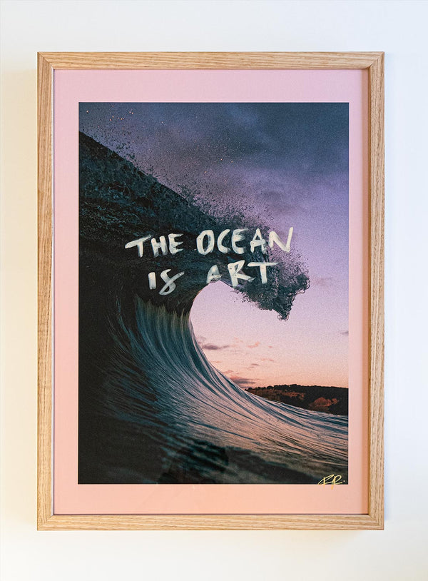 THE OCEAN IS ART