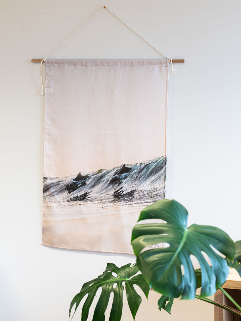 "Dolphins" — Wall Tapestry
